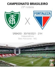 Jogo de estratégias. América x Fortaleza