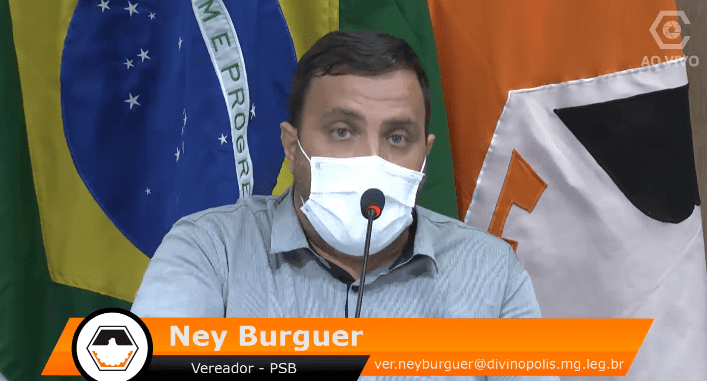 Vereador Ney Burguer cobra solução para falta de vagas em hospitais de Divinópolis