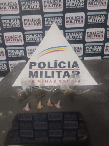 Drogas são apreendidas em Pitangui