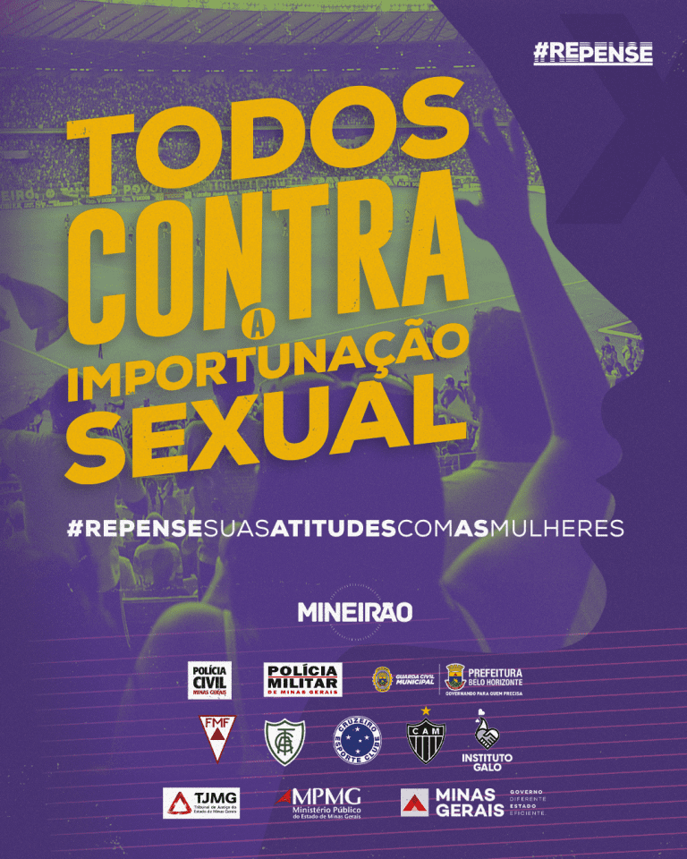 MPMG integra campanha contra importunação sexual em jogos de futebol