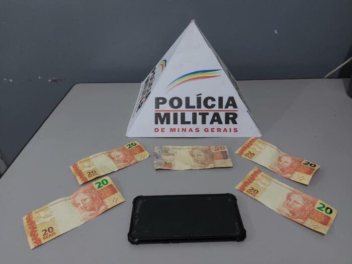 PM de Itapecerica realiza apreensão de moeda falsa
