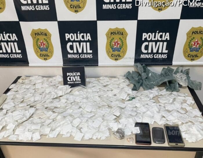 PC prende homem com 1.250 papelotes de cocaína