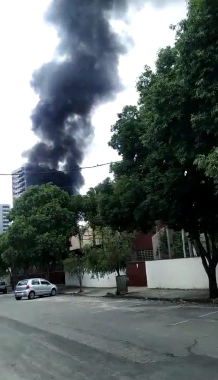 Incêndio é registrado em Divinópolis