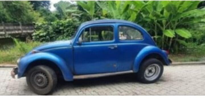 Vendedor sincero viraliza com anúncio de Fusca detonado: 'tirando as coisas ruins, ele está ótimo'