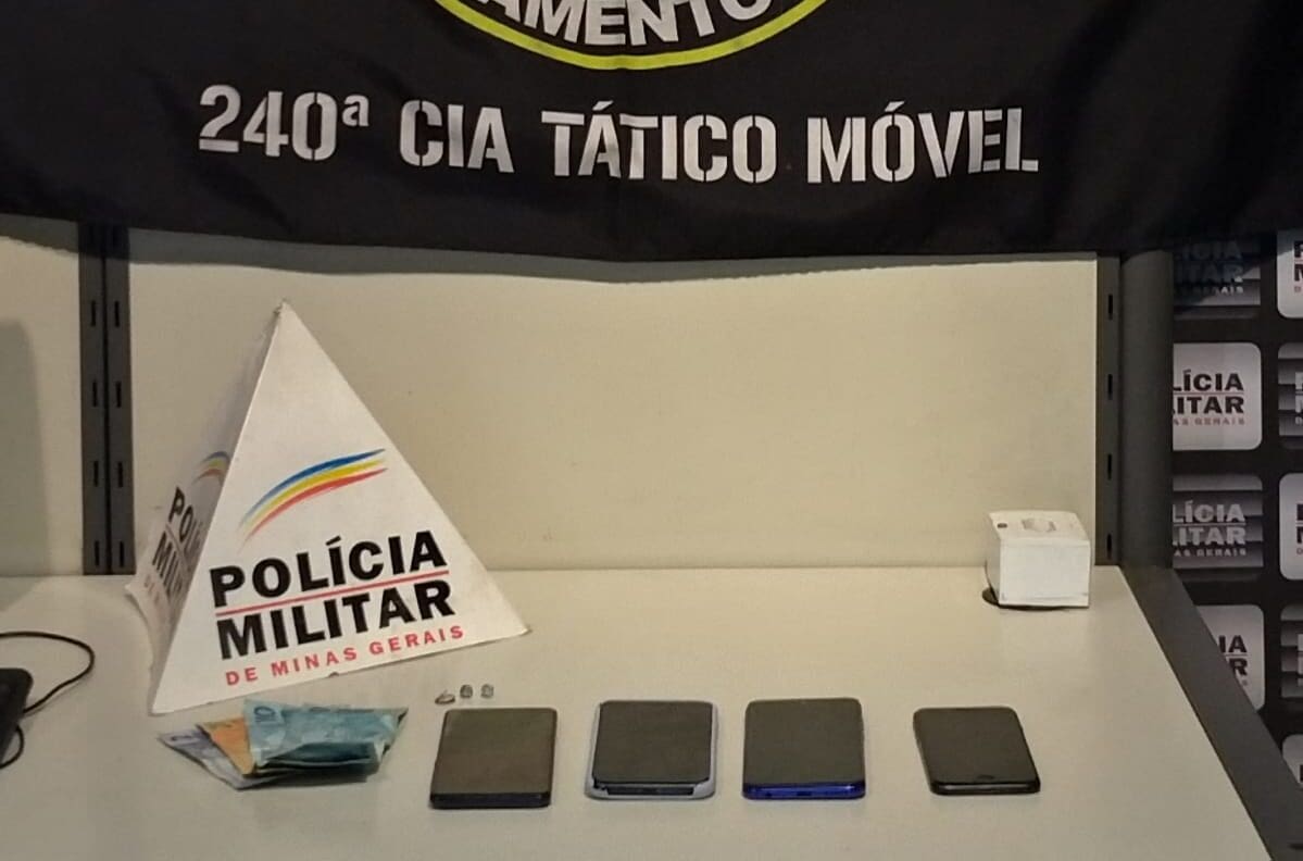 PM em Divinópolis prende dupla de BH que estava na cidade para furtar celulares 