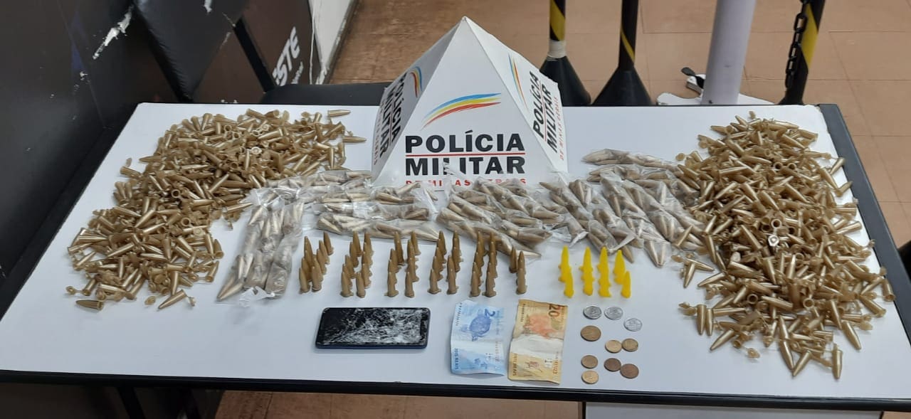 Apreensão de munições em Divinópolis