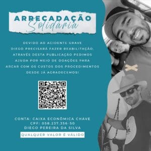 Sobrevivente de acidente na BR-494 faz campanha para arcar com custos de tratamento