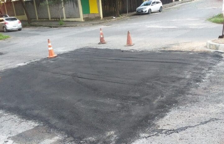 Obras de tapa buracos são realizadas no Centro e Nossa Senhora de Lourdes