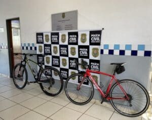 Polícia Civil recupera bicicletas de alto valor em Guaxupé