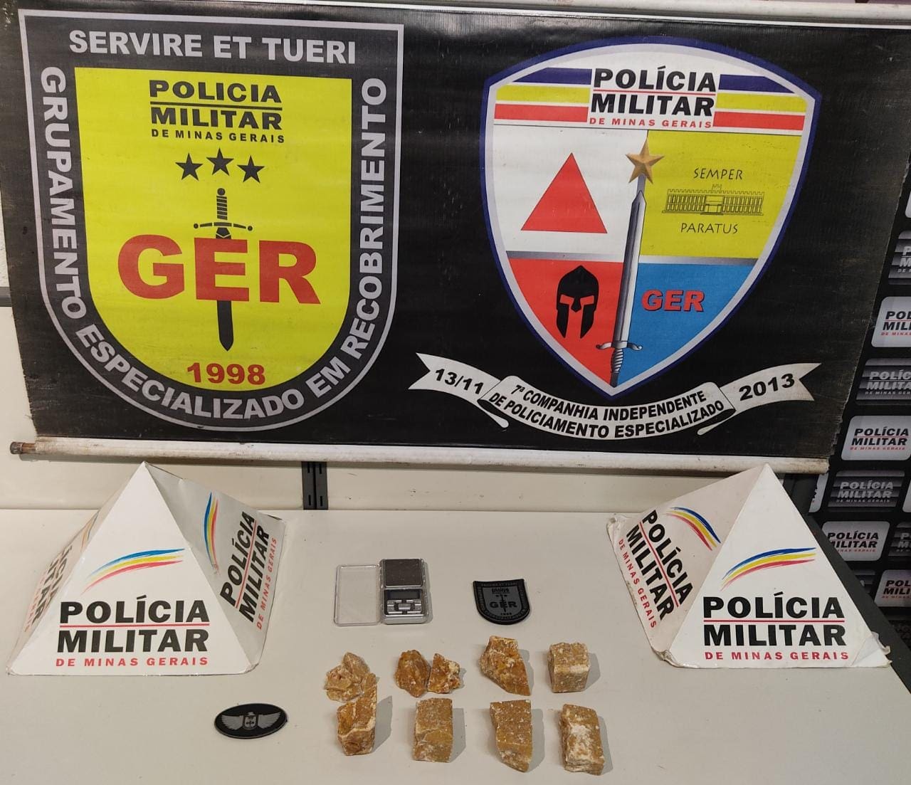 apreensão de drogas