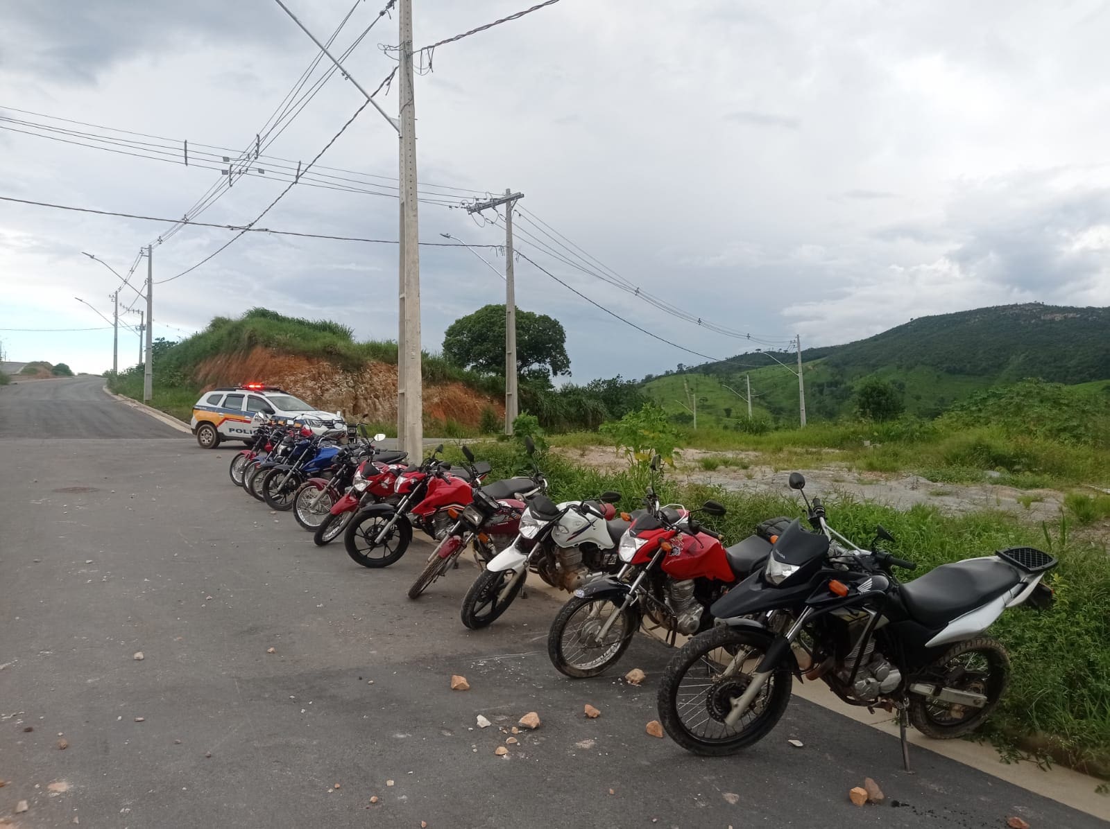 Pará de Minas: Polícia Militar apreende 25 motocicletas em operação
