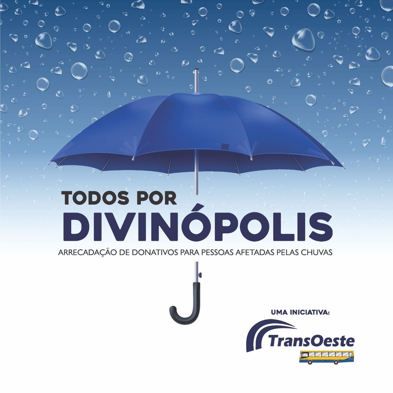 Consórcio TransOeste lança campanha solidária em prol de divinopolitanos afetados por chuvas do início de Janeiro