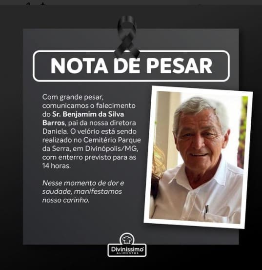 Obituário: Benjamin da Silva Barros