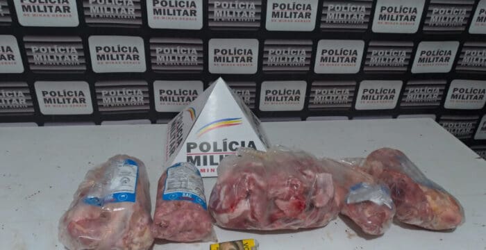 Dores Do Indaiá: Carnes furtadas de restaurante são recuperadas e acusado é preso
