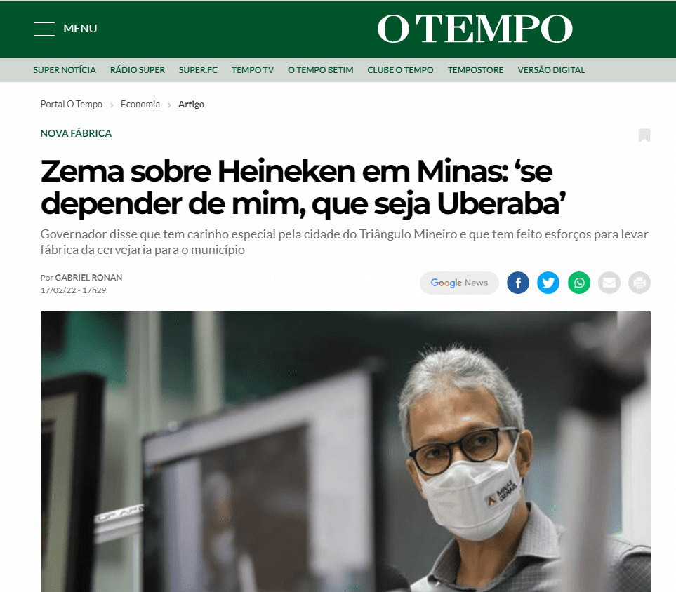 Desabafo sobre atitude do Governador – Programa Espaço Aberto de 18 de fevereiro de 2022