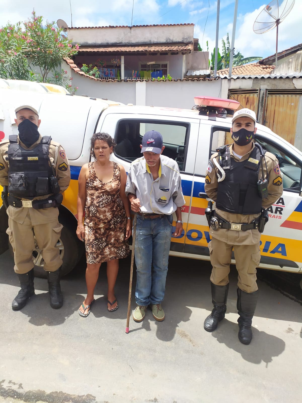 Polícia Militar Rodoviária localiza idoso que havia desaparecido em São Gonçalo do Pará