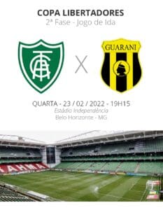 O sonho da Libertadores come&ccedil;a para o torcedor Americano. Am&eacute;rica x Guaran&iacute;-PAR.