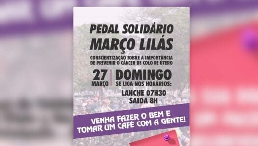 Prefeitura apoia realização do Pedal Solidário – Março Lilás