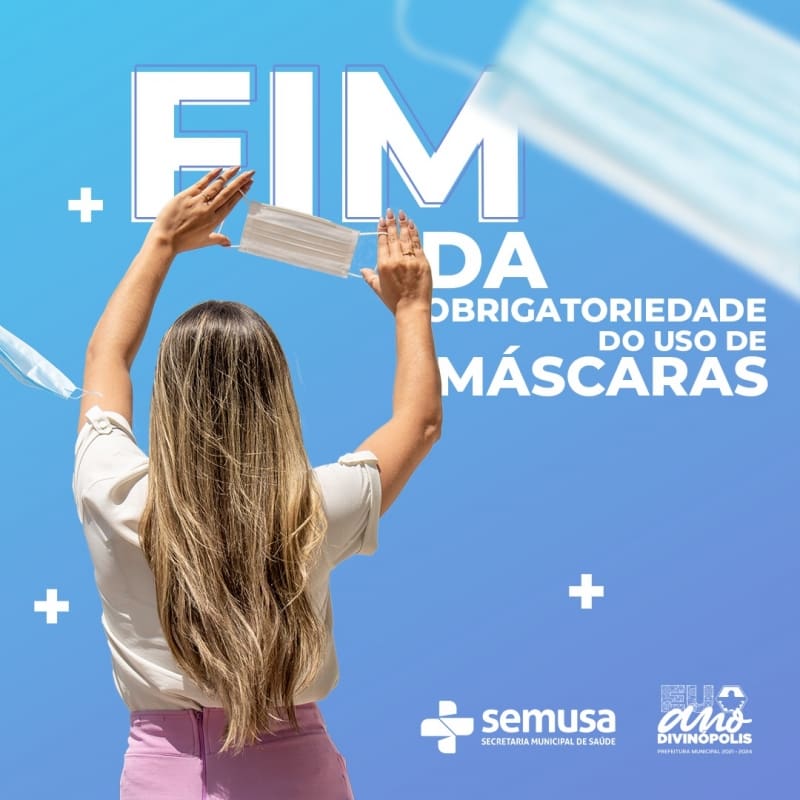 Publicado Decreto que torna opcional uso de máscaras de proteção facial em Divinópolis