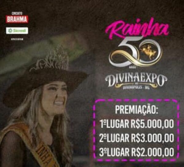 Concurso Rainha e Princesas da Divina Expo 2022
