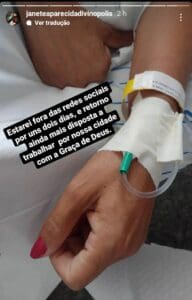 Vice-prefeita de Divin&oacute;polis &eacute; internada com dores abdominais