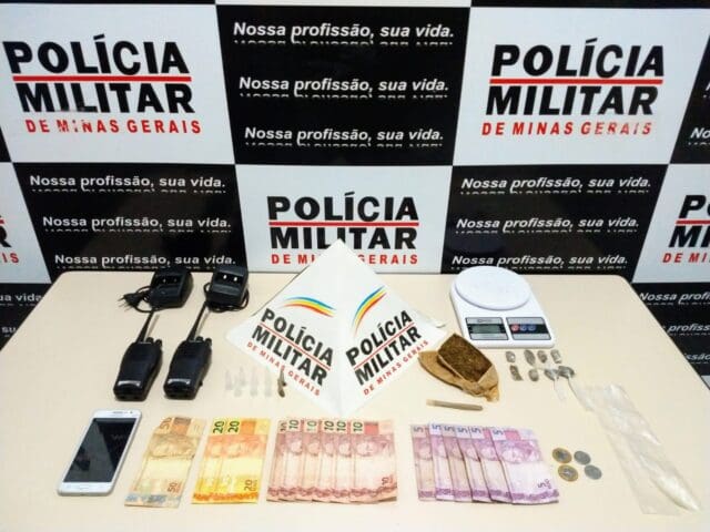 Menor envolvido com o tráfico de drogas é apreendido pela PM
