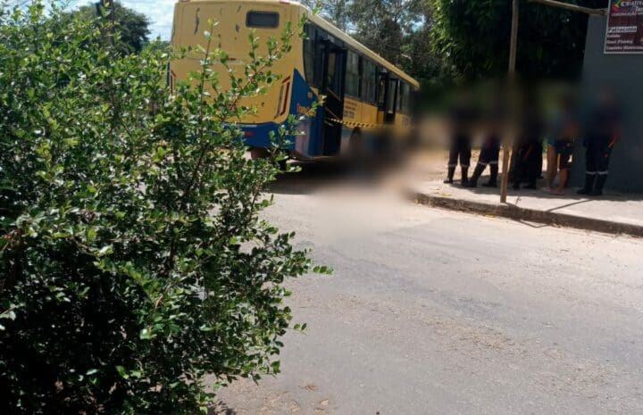 Foto Reprodução WhatsApp/Atropelamento no bairro Jardinópolis