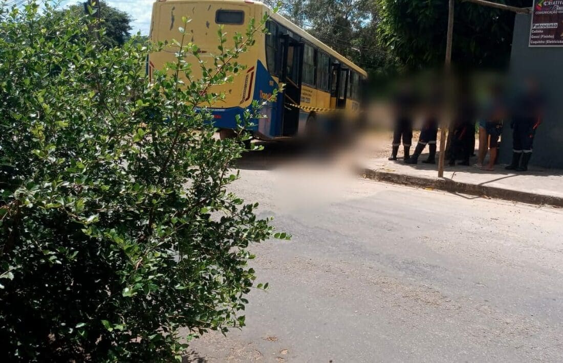 Foto Reprodução WhatsApp/Atropelamento no bairro Jardinópolis