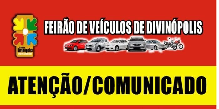Confira programação do Feirão de veículos de Divinópolis neste domingo (03)