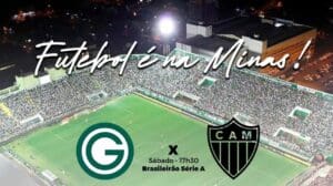 Para quebrar o jejum e assumir a lideran&ccedil;a do Brasileir&atilde;o. Goi&aacute;s x Atl&eacute;tico. A Minas FM transmite.