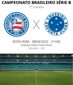 Come&ccedil;a a primeira de 38 finais para se chegar a s&eacute;rie A. Bahia x Cruzeiro. A Minas FM transmite