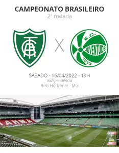 Am&eacute;rica quer &ldquo;estrear&rdquo; no Brasileir&atilde;o. Am&eacute;rica x Juventude.