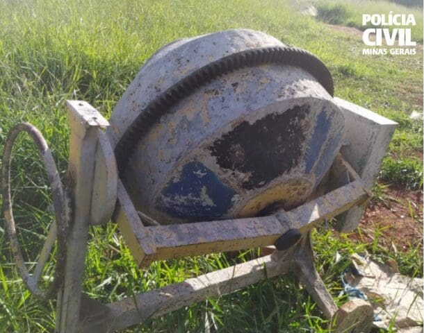 Operação da PC reprime furto de betoneiras no Centro-Oeste mineiro