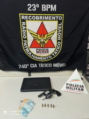 apreensão da PM em Divinópolis