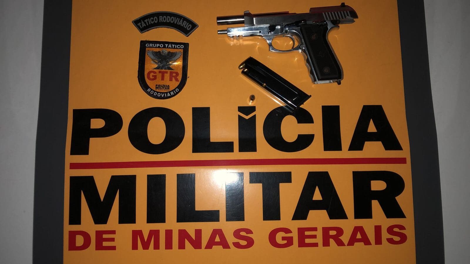 PMR apreende arma de fogo em Itaúna