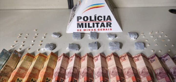 Apreensão de drogas em Carmo do Cajuru