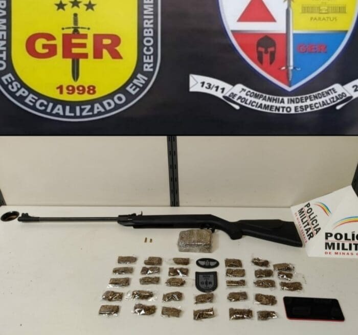 Jovem com passagens policiais tenta fugir da PM no bairro Porto Velho, mas é preso