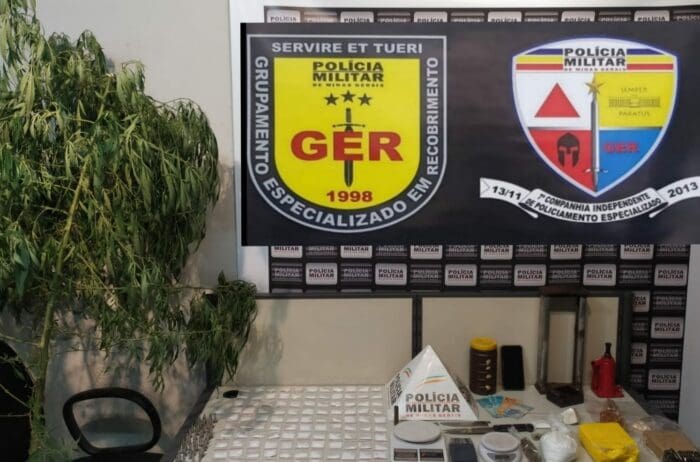 Urgente: PM estoura local de preparo e revenda de drogas no bairro Belo Vale