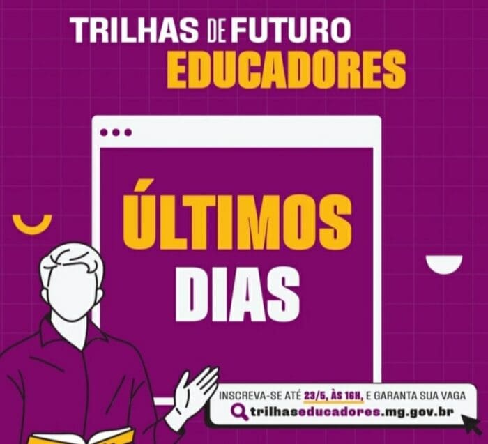 Inscrições na pós-graduação gratuita pelo Trilhas de Futuro Educadores estão na reta final