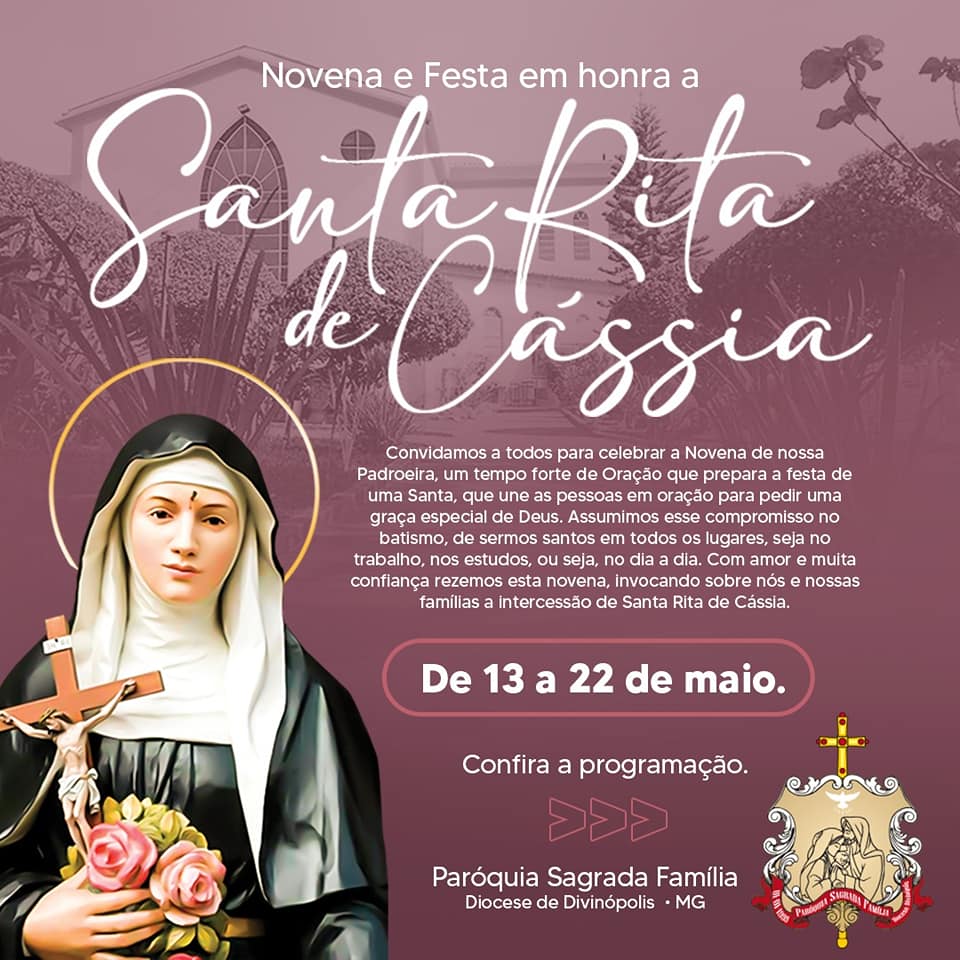 Bairro Icaraí também festeja Santa Rita de Cássia