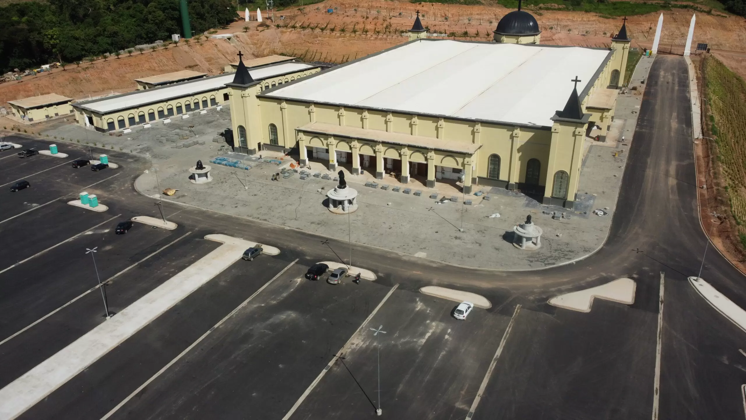 Inauguração do novo Santuário de Santa Rita de Cássia, maior dedicado à Santa no mundo, atrairá fiéis de todo Brasil