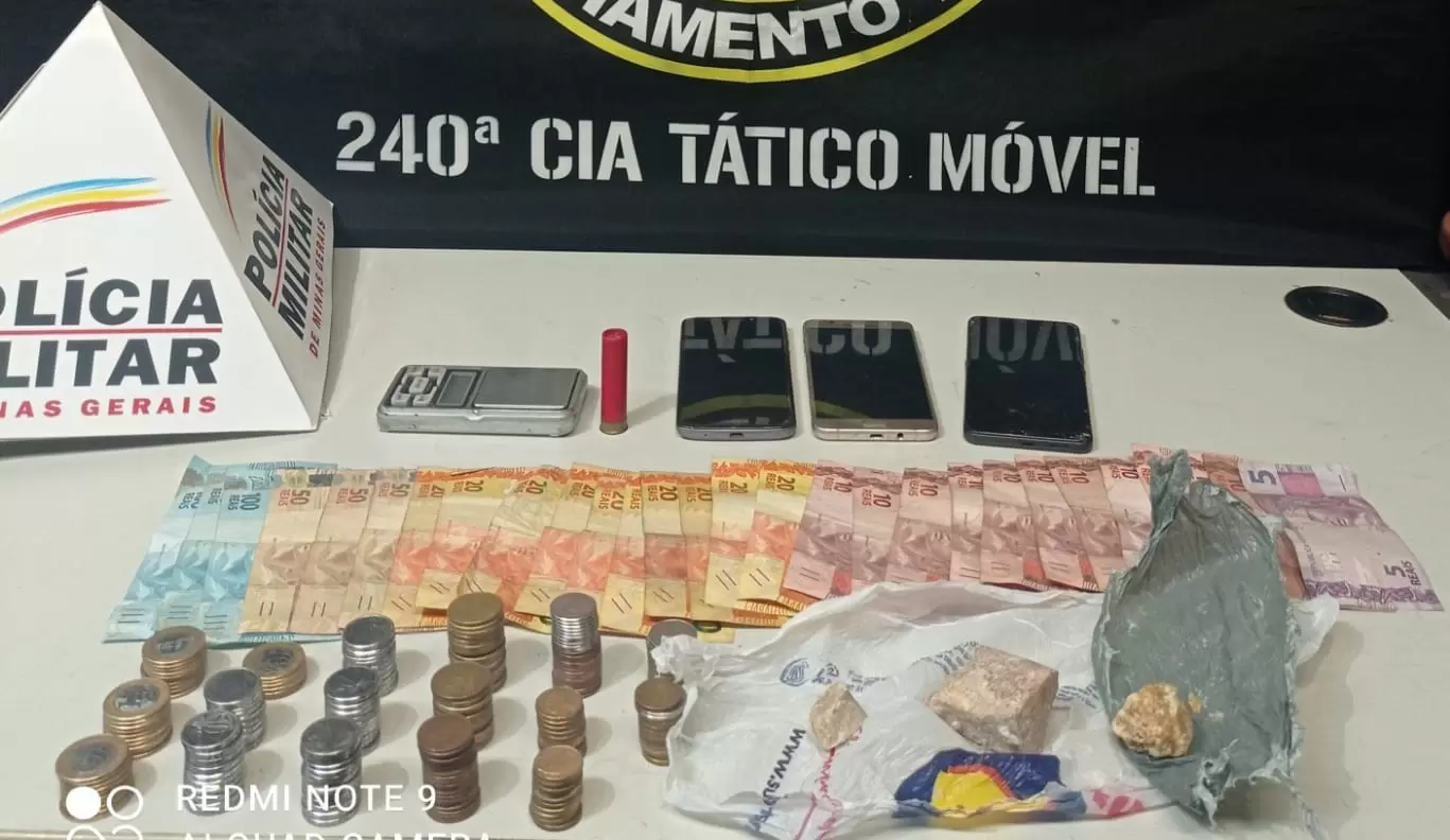 Homem é preso com drogas no bairro Niterói em Divinópolis