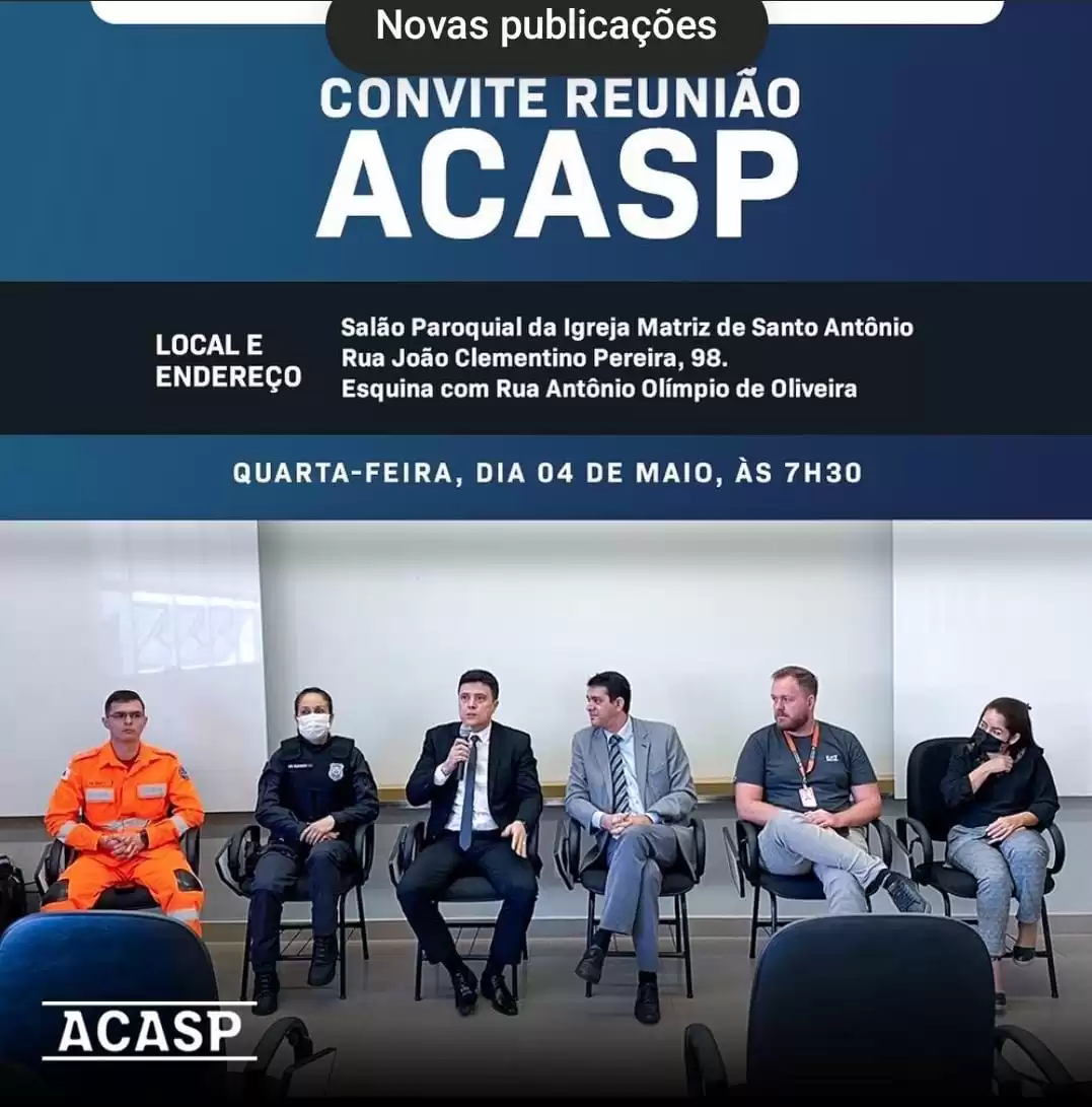 ACASP reforça que reunião semanal será em Ermida