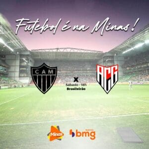Galo enfrenta o xar&aacute; para voltar a vencer e retomar a confian&ccedil;a. Atl&eacute;tico x Atl&eacute;tico-GO. A Minas FM transmite.