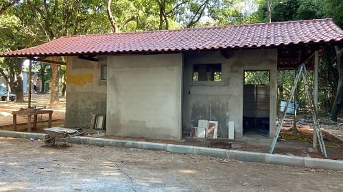 Reforma do Parque da Ilha segue em progresso