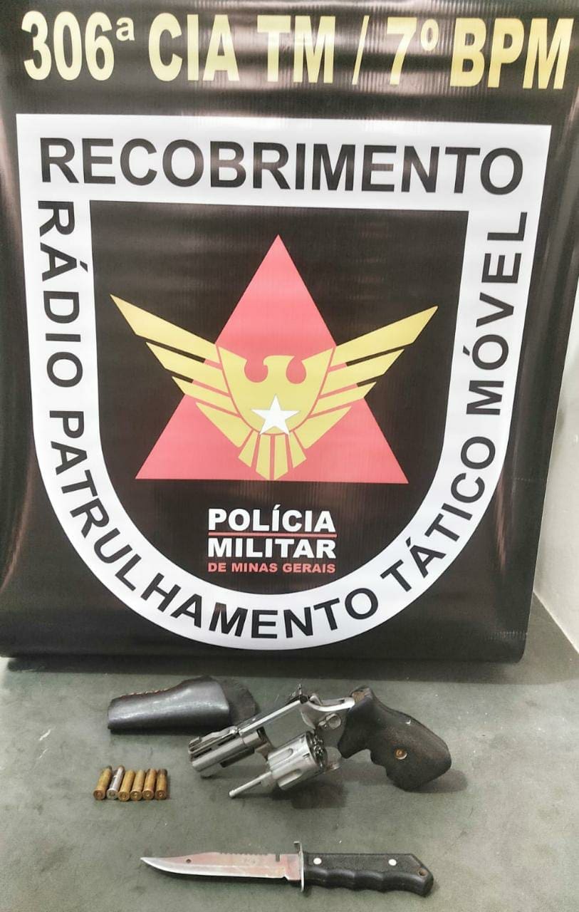Bom Despacho: Envolvidos em briga são presos em ação rápida da PM e tem armas apreendidas