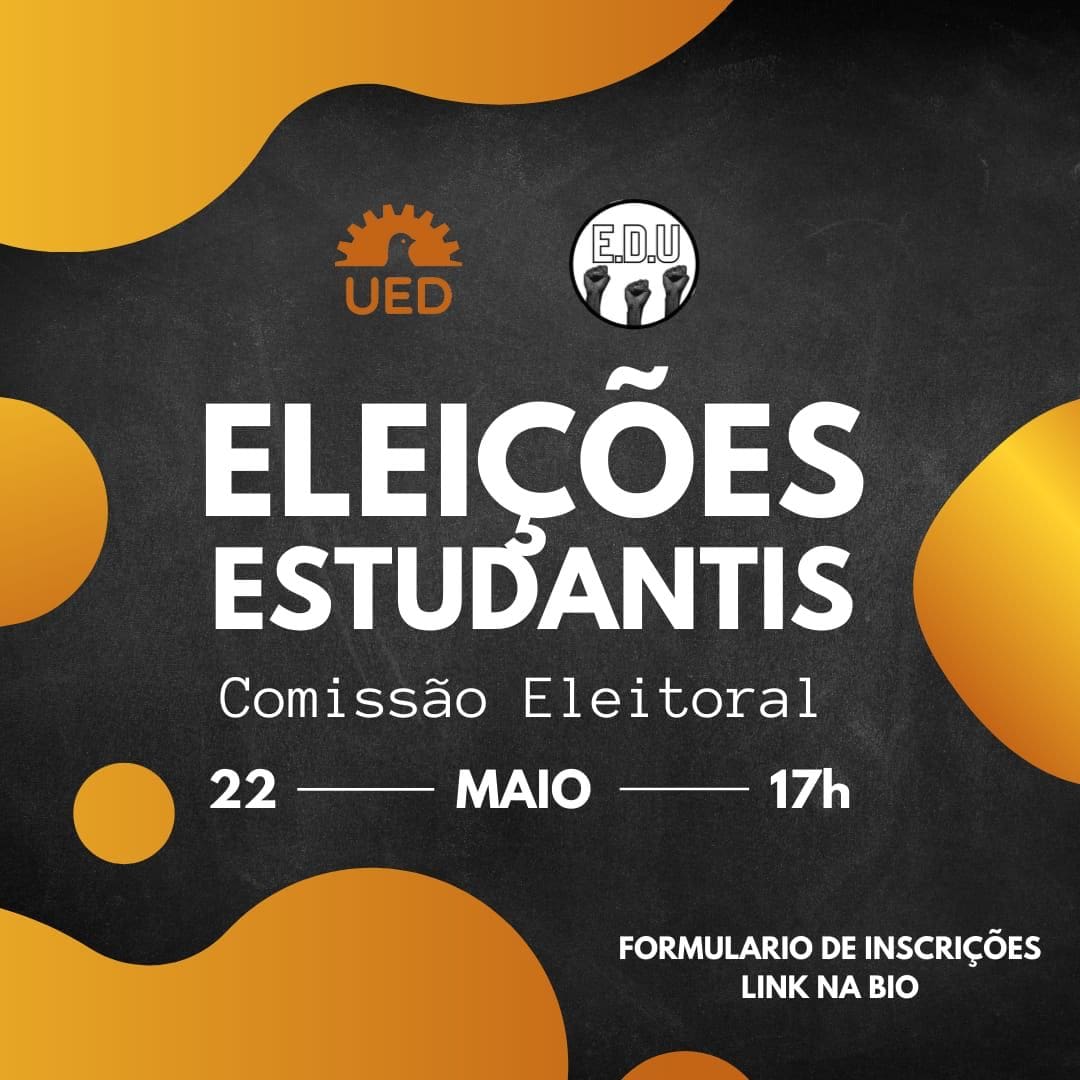 Eleições Estudantis acontecem dia 22 de Maio