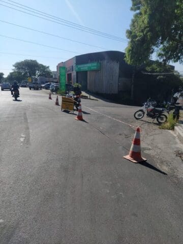 Rua Cascalho Rico em Divinópolis é interditada