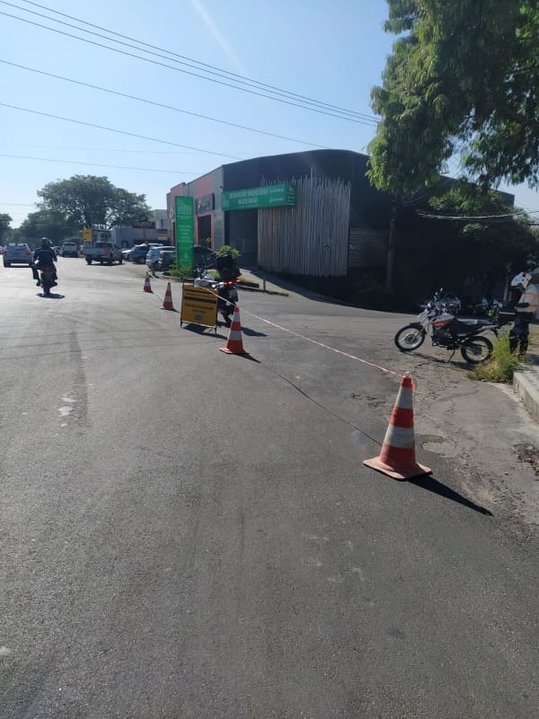Rua Cascalho Rico em Divinópolis é interditada