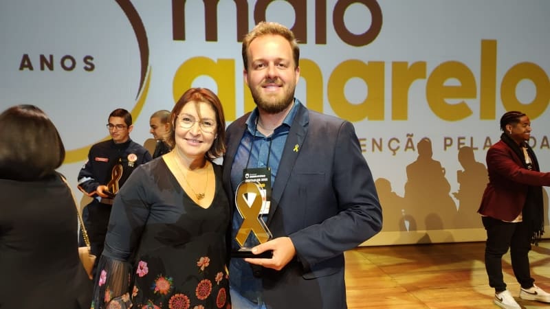 Divin&oacute;polis &eacute; a vencedora do pr&ecirc;mio &ldquo;Destaques do Maio Amarelo"